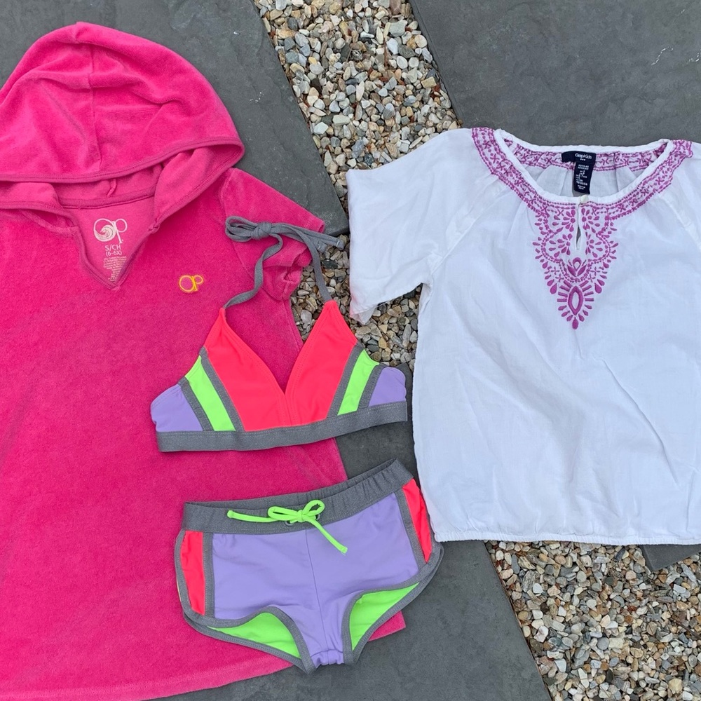 Girls 6, 6x, 7 Beach Summer Wear